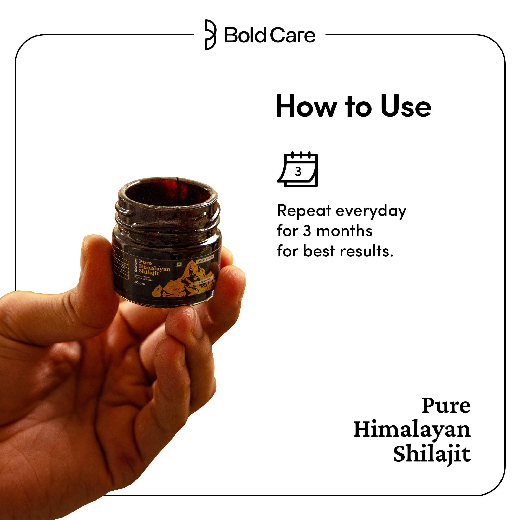 Bold Care Bold Care Himalayan Shilajit Resin - 20 gm (20 gm (Pack of 1))