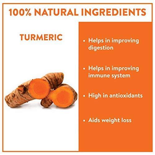 Teamonk Teamonk High Mountain Turmeric Green Tea Leaves (50 Cups) - 100 g Bag. Acts as Immunity Booster and Aids Digestion. Whole Loose Leaf (No Powder).