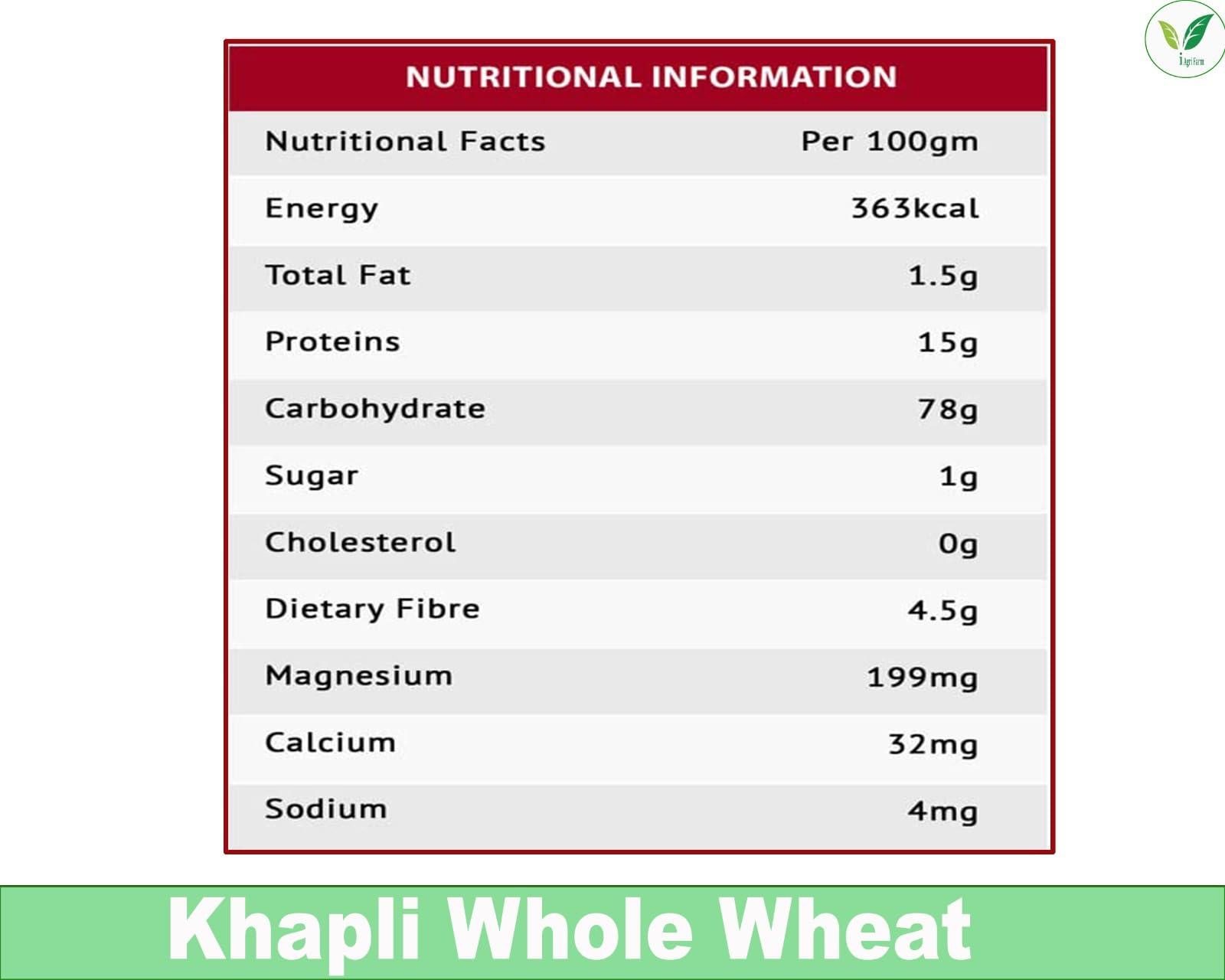 IAgriFarm Iagrifarm Khapli Wheat/Emmer Wheat (Long Grain) - 1 kg - Low Gluten, Glycaemic Index (GI)