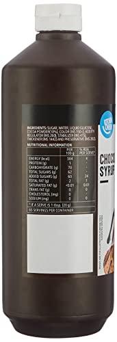 Amazon Brand - Kitchen Cheer Amazon Brand - Kitchen Cheer Chocolate Syrup, Rich Chocolate Flavour, Creamy Texture, No Malt, 1.3Kg