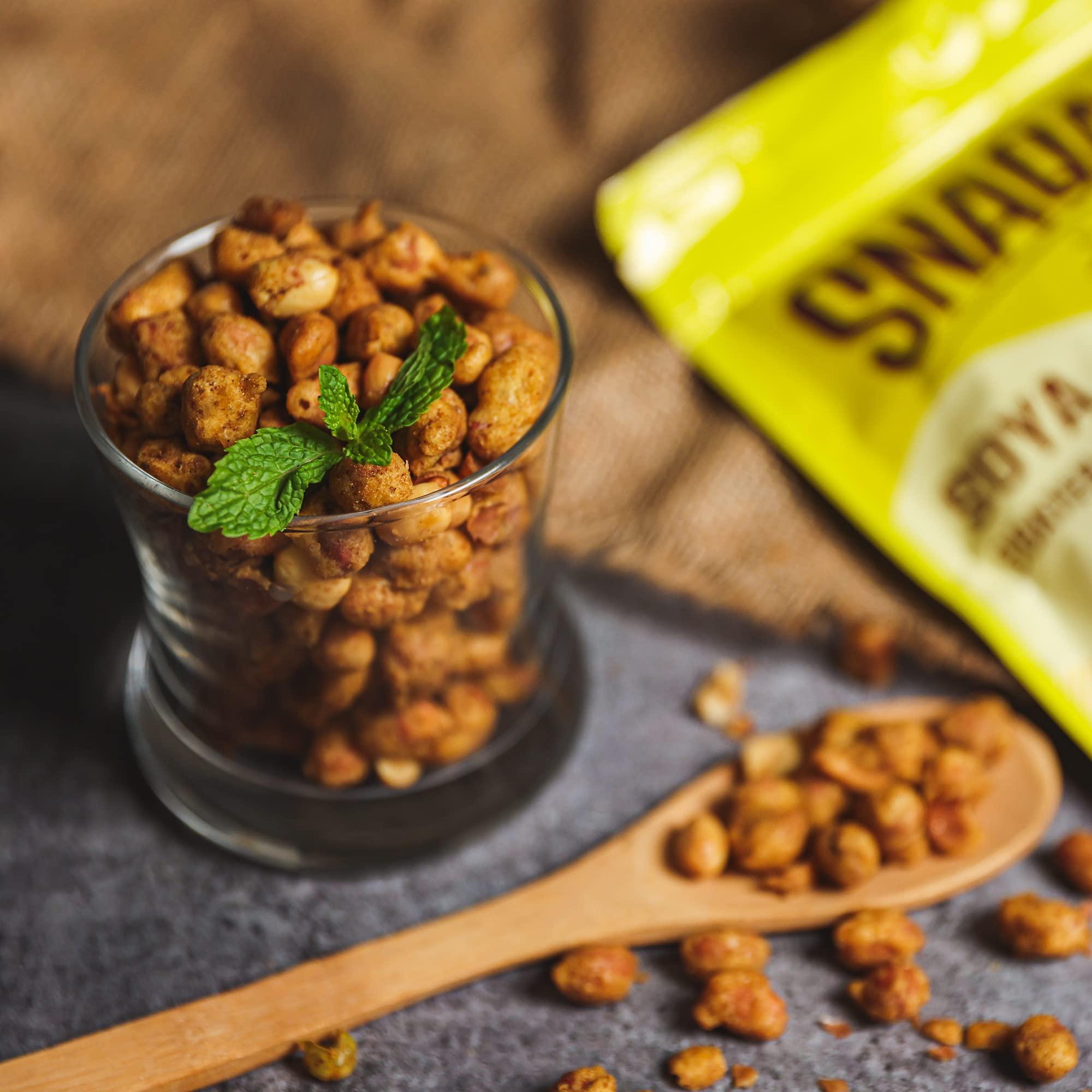 Snaqary Snaqary | Snacks Combo | Healthy Gift Hamper | Premium Chocolate Bits | Baked | Biscotti & Soya Coated Peanuts | Pudina Sev & Bajra Puri/Mathri/Mathi