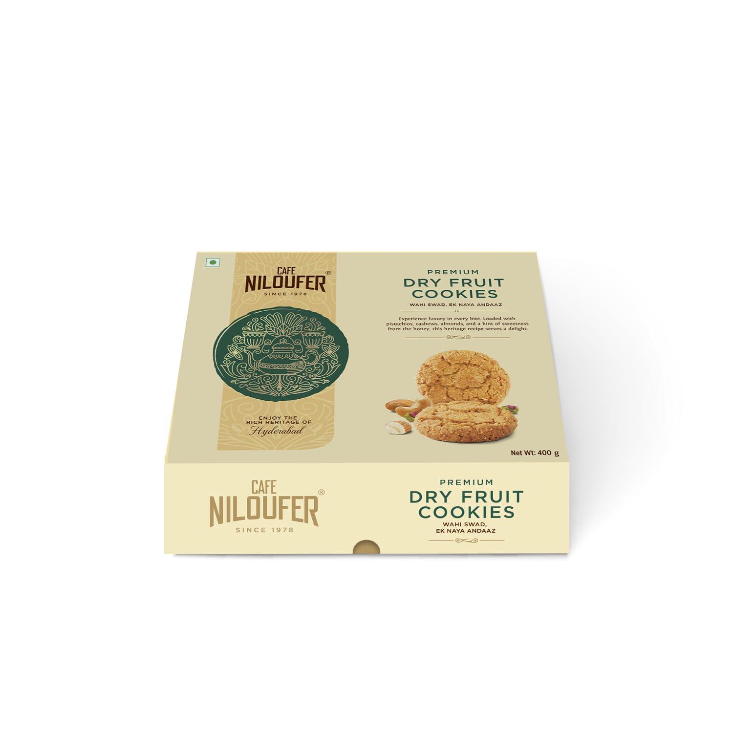 Cafe Niloufer Cafe Niloufer Premium Dry Fruit Biscuits
