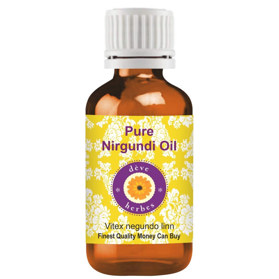 Deve Herbes Deve Herbes Pure Nirgundi oil (Vitex negundo linn) Natural Therapeutic Grade 100ml