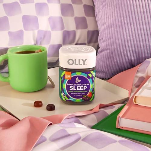 OLLY Olly Muscle Recovery Sleep Gummies Berry Flavor, 40 Count