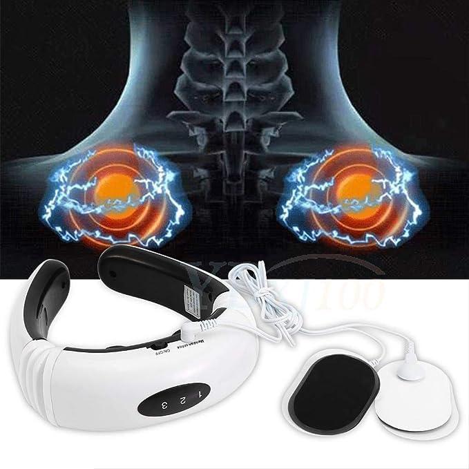 ESHOPSKART STORE Electric Neck massager KL-5830 Portable Neck Massager With Infrared Heat and Health Neck Care (811-3) 14x15x04CM