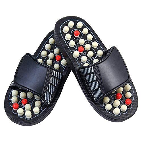 ACi ACi Accupressure Spring Accu Magnetic Therapy Yoga Slippers Paduka for Full Body Blood Circulation Natural Leg Foot Massager Relaxation Slippers For Men and Women (Unisex) (8)