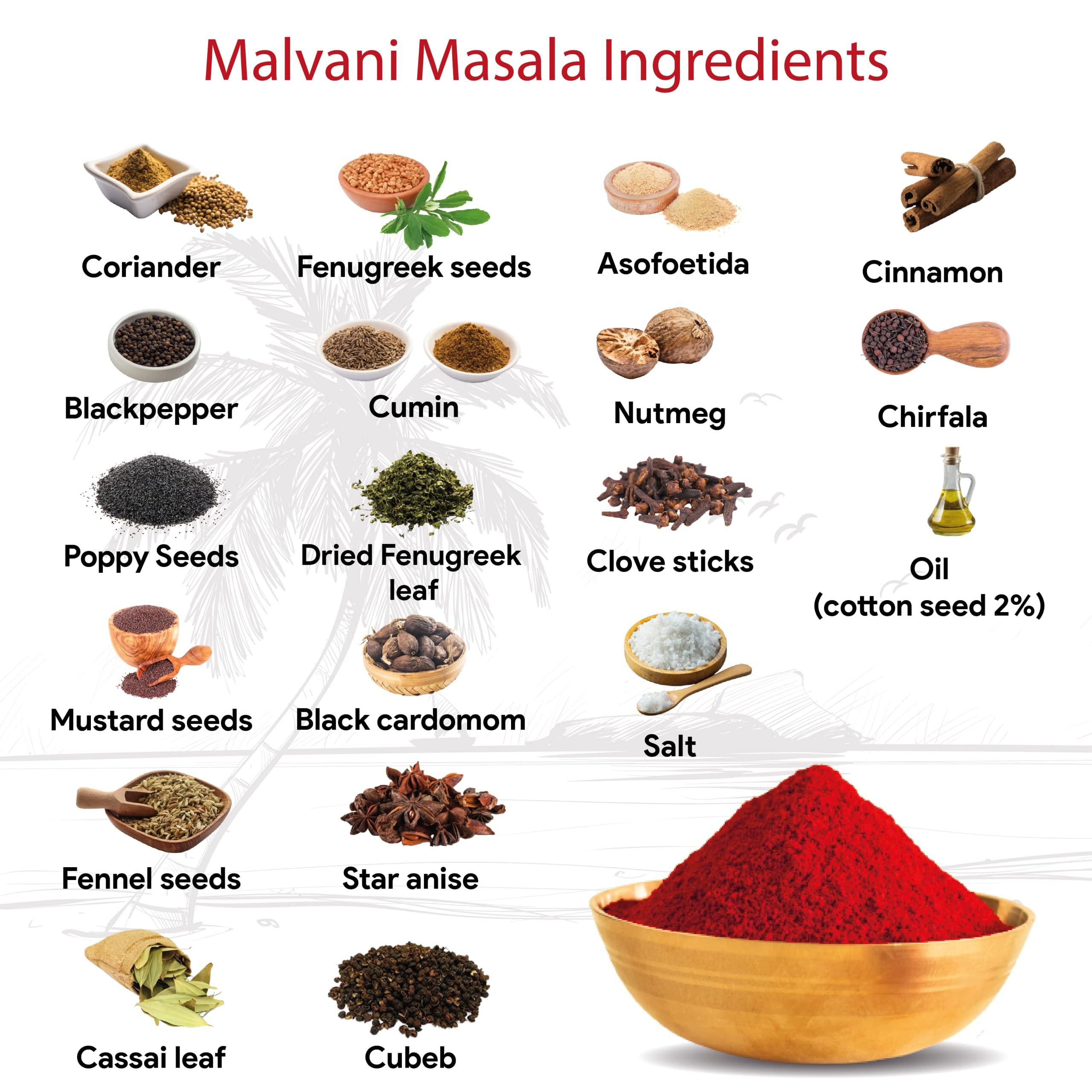 KHATU MASALE UDYOG KHATU MASALE UDYOG Malvani Masala (1000 Gm) - Vegetable Masala Powder