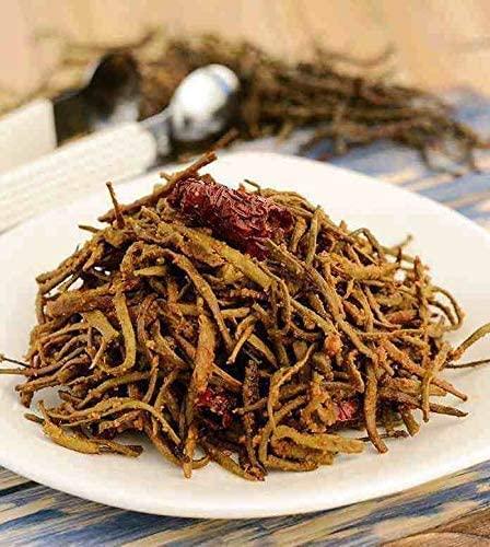 Gattani Natural\'s Gattani Natural\'s Rajasthani Dried Sangri | Dry Beans | Sukhi Thin Sangri Propis Cineraria | Rajasthani Dry Sangri (200 Gm)