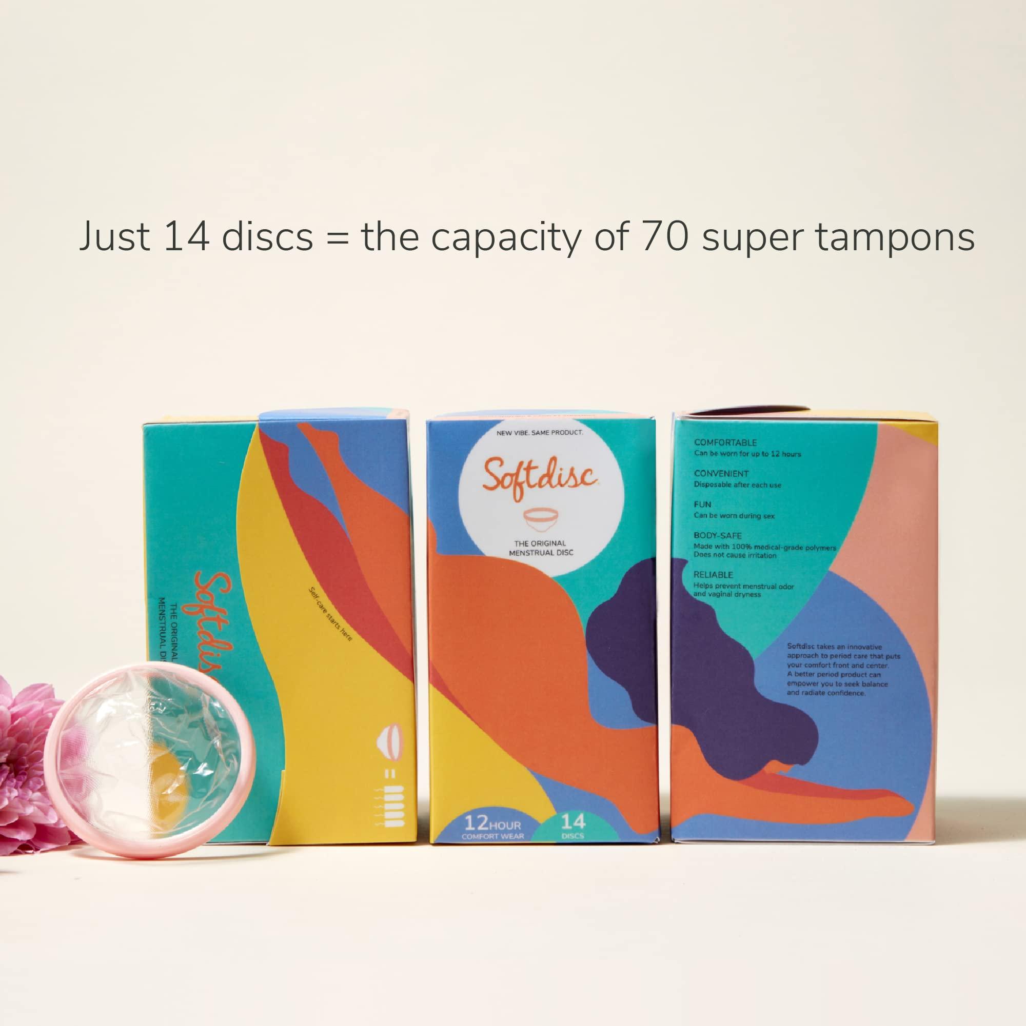 Instead Instead Softcups 12 Hour Feminine Protection,14 Count