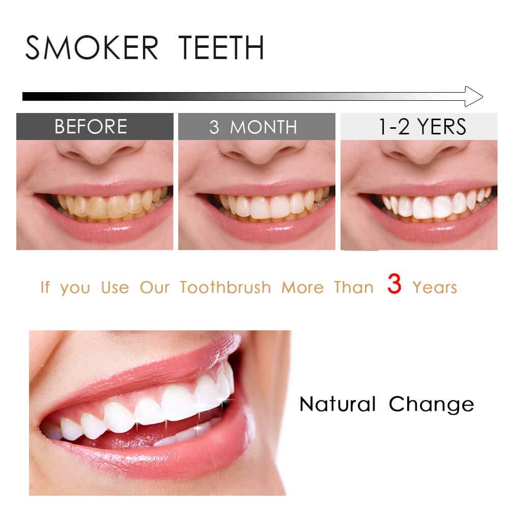 DR.PERFECT Dr.Perfect Adult Smoker's Toothbrush Super Hard Bristles (4)