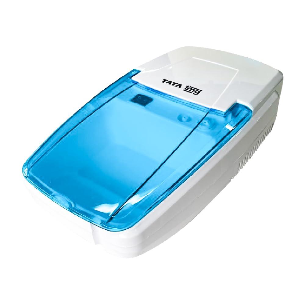 TATA 1MG Tata 1mg Compressor Nebulizer for Kids and Adults with 5 attachments for effective medication delivery