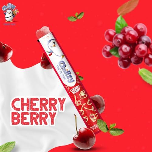 Chillzy Freeze Pops Chillzy Freeze Pops - 12 All Natural Ice Pops - 2 x 6 Flavors - Teeth Friendly - 70ml each - 1 Pack
