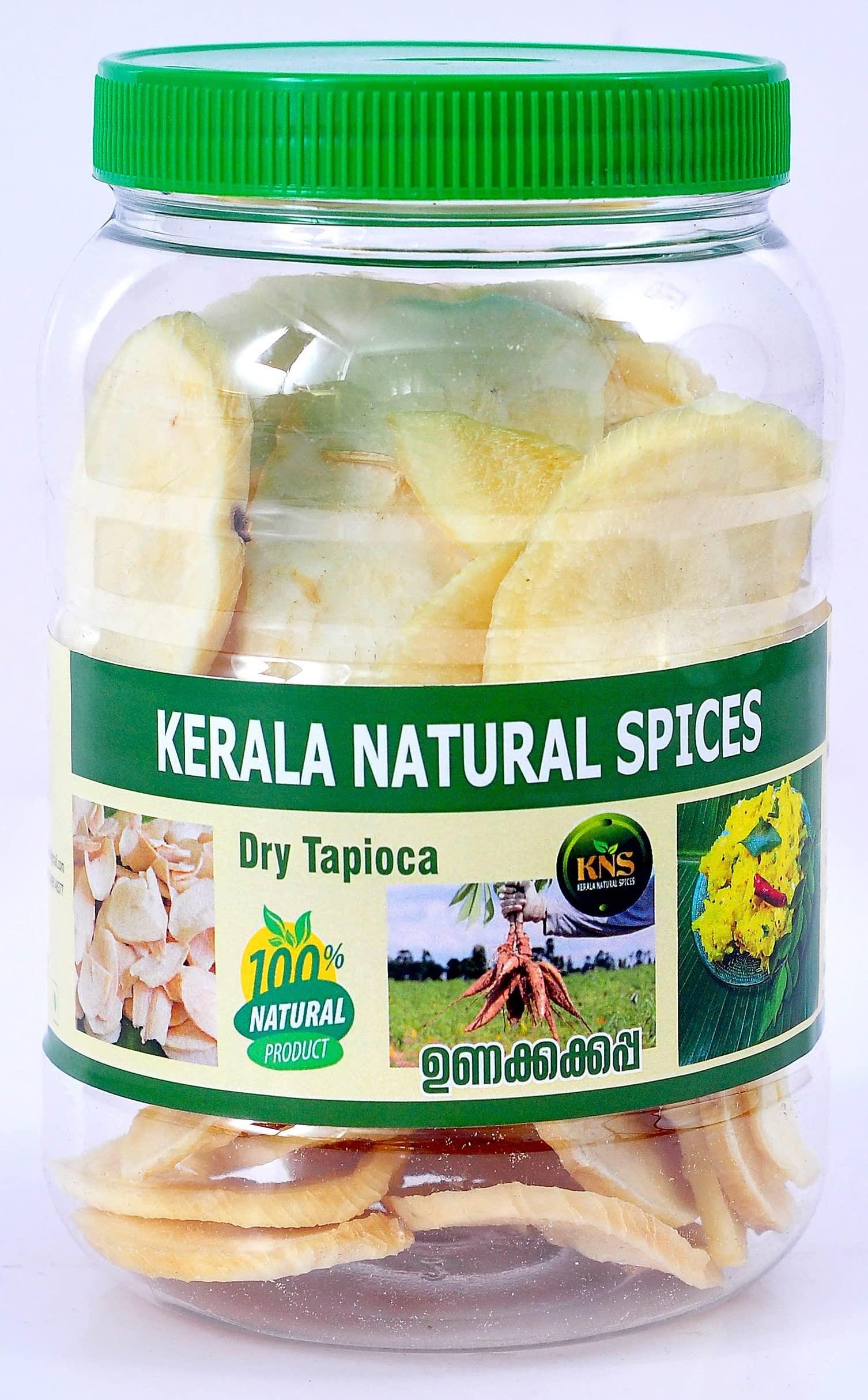 kerala natural spices Kerala Natural Spices Kerala Dried Tapioca / Unakka Kappa/ Vaattu Kappa/ Cassava, Variety - Ambalcodan - 1950gms…