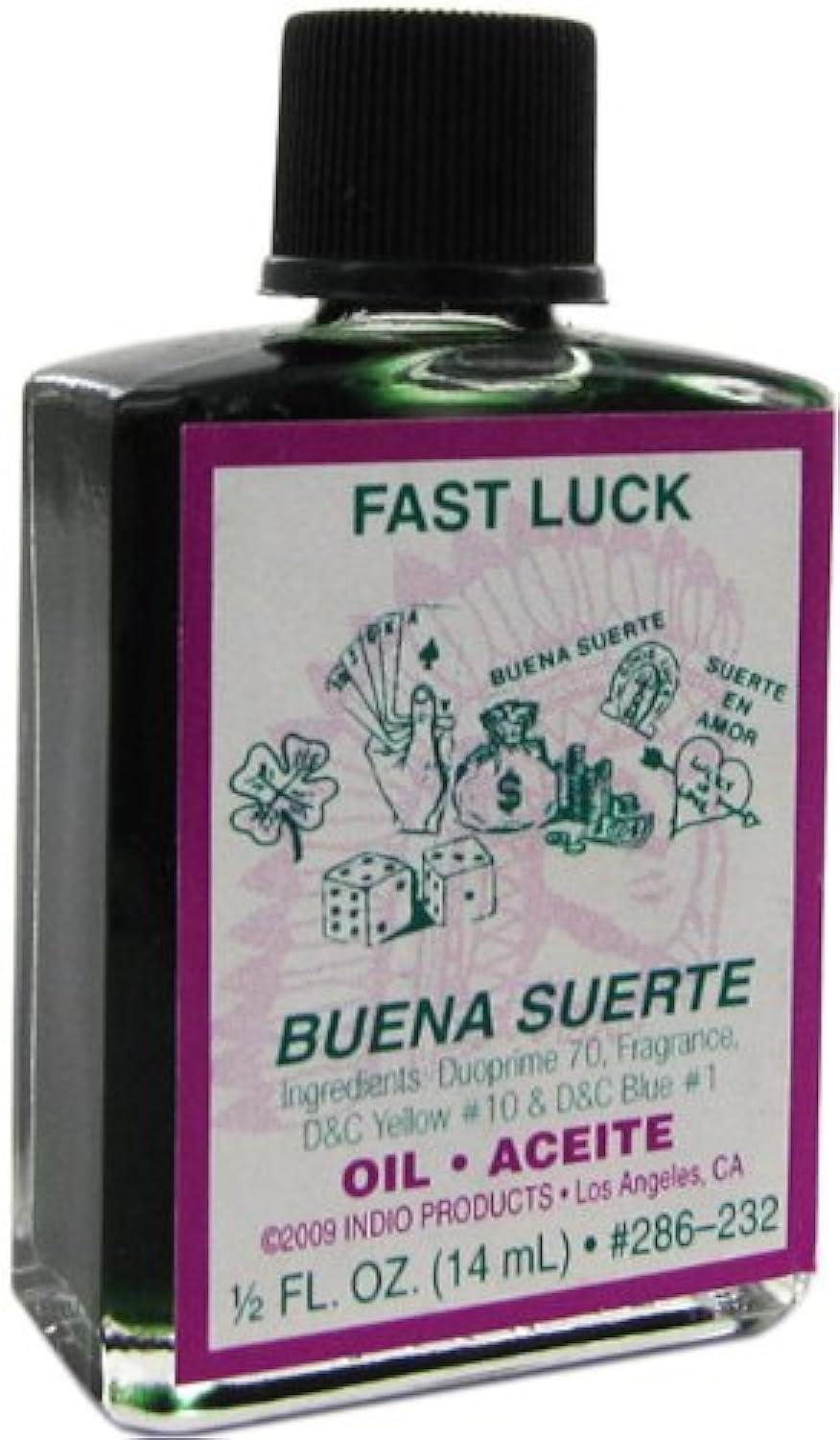 INDIO Indio Products Fast Luck Oil 1/2 fl. oz