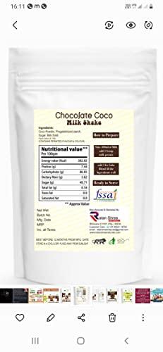 Sara earth Saraearth Chocolate Coco Milkshake premix |Make with Coco powder |No Artificial colour | 120 gm