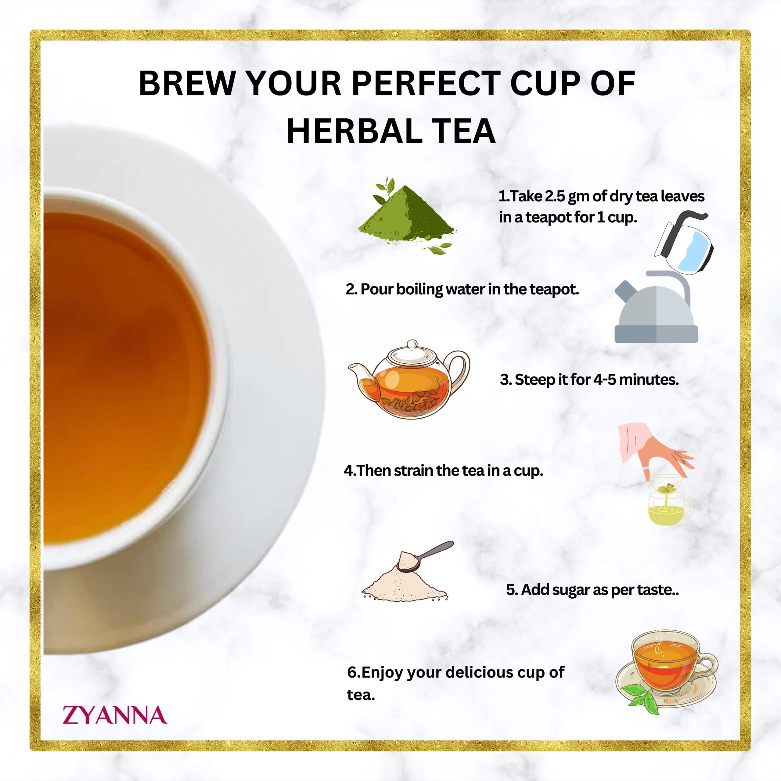 ZYANNA Zyanna Premium Tea (Nirvana Tea, 100 gm)