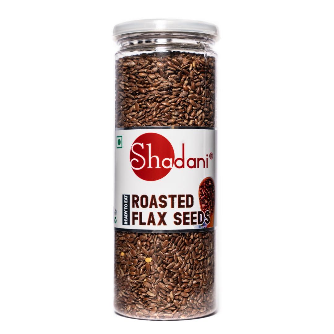 Shadani Shadani Roasted Alsi Can 180g