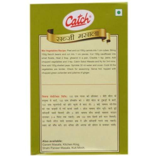 catch catch Spices Sabzi Masala 100 Gram, Bay, Pack of 1
