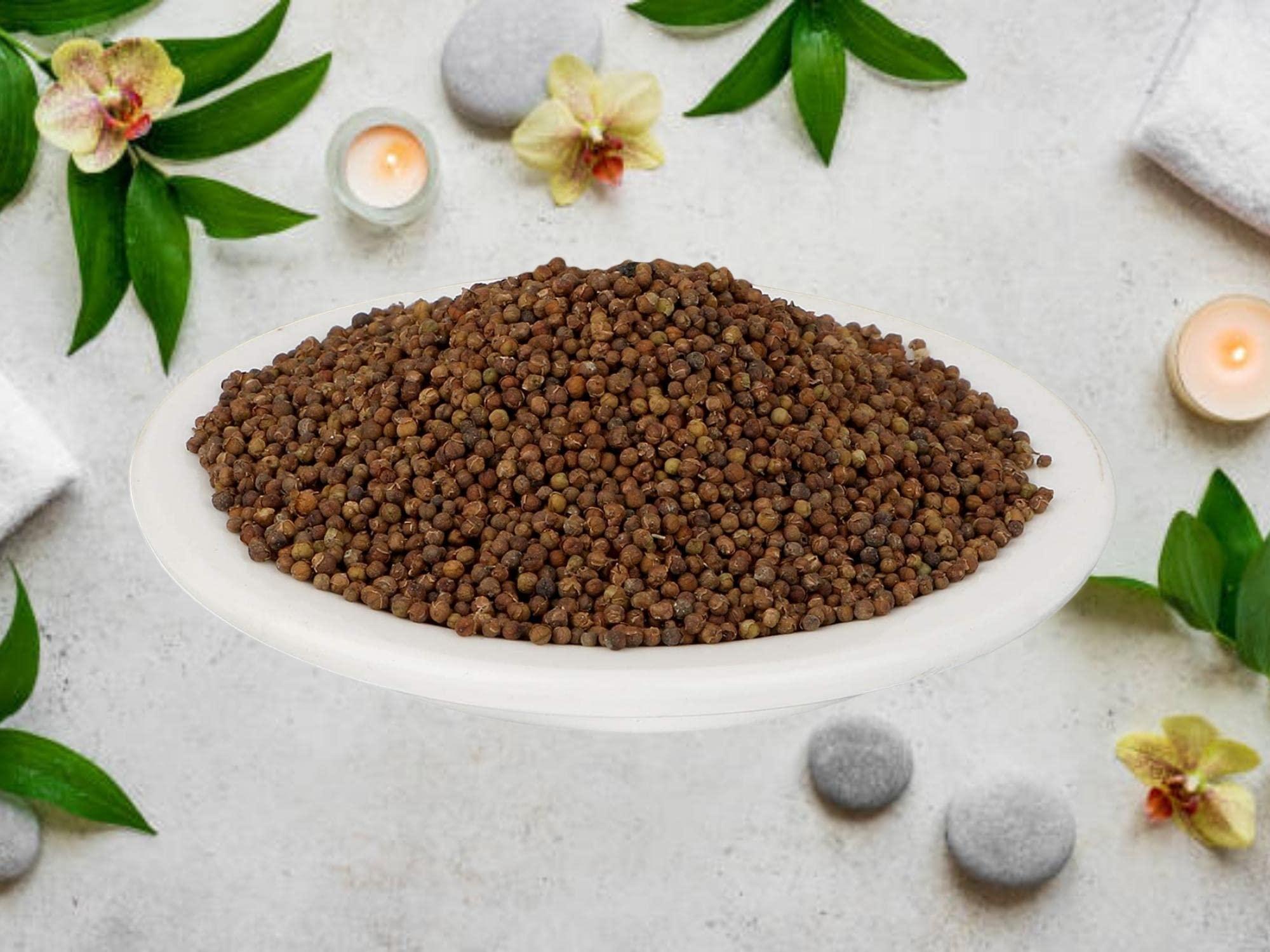 NavaFresh Basics Priyangu Seeds-Callicarpa Macrophylla-Raw Herbs-Priyangu Beej-Pirangu-Jadi Booti-Single Herbs (50 Gram)