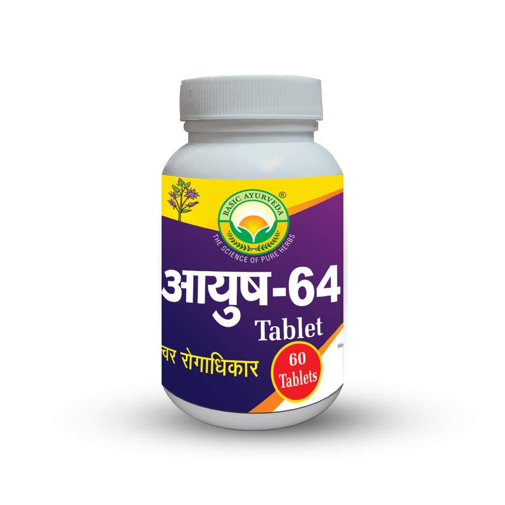 BASIC AYURVEDA BASIC AYURVEDA Ayush-64 Tablet (60 Tablets) Pack of 3 |