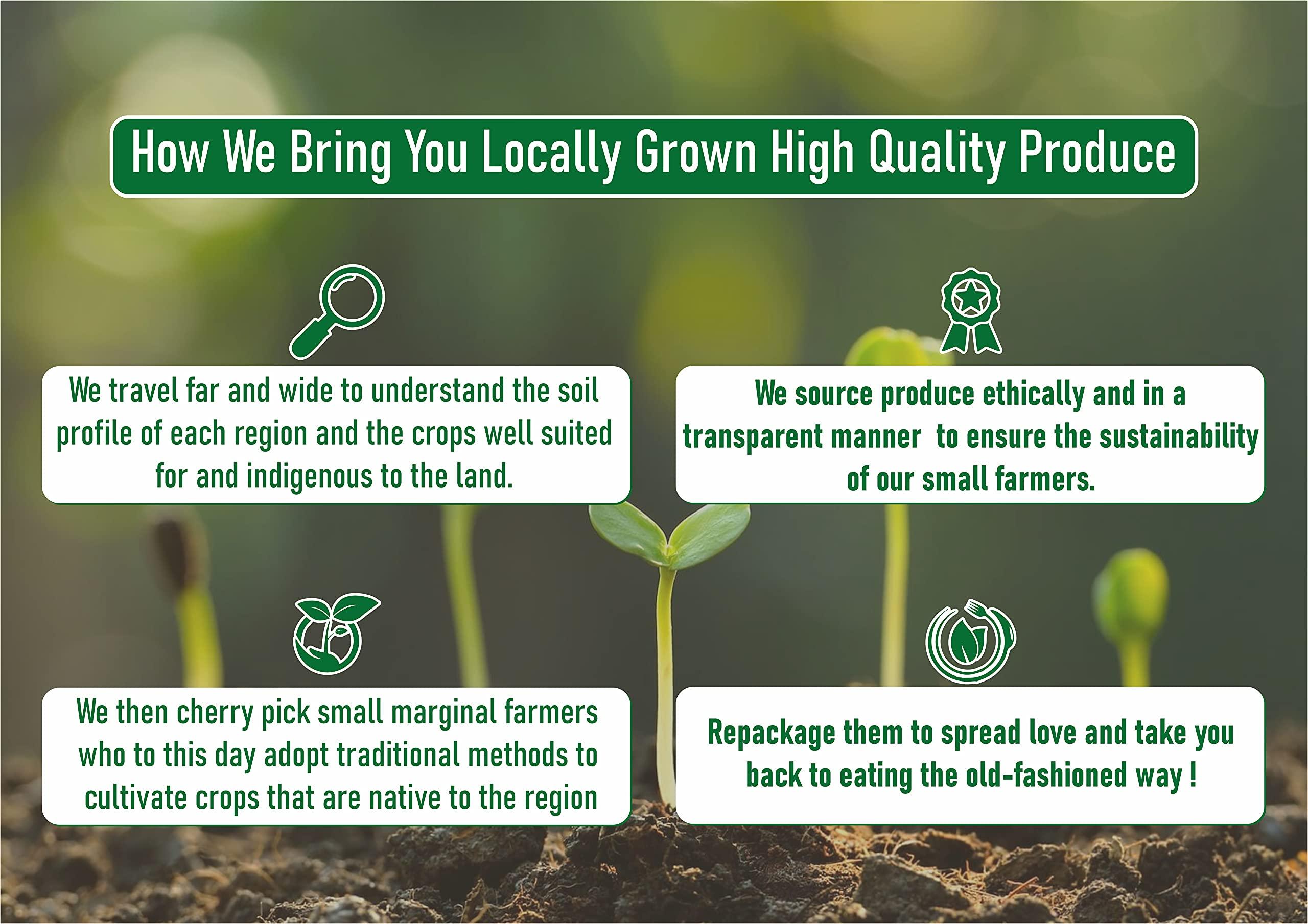 Aranyaka Aranyaka Kerala Wayanadan Forest Wild Bamboo Rice (500g) | Mulayari | Small Grain, Raw | Unpolished 0.5 Kg [From the forests of Kerala] 500g in Total