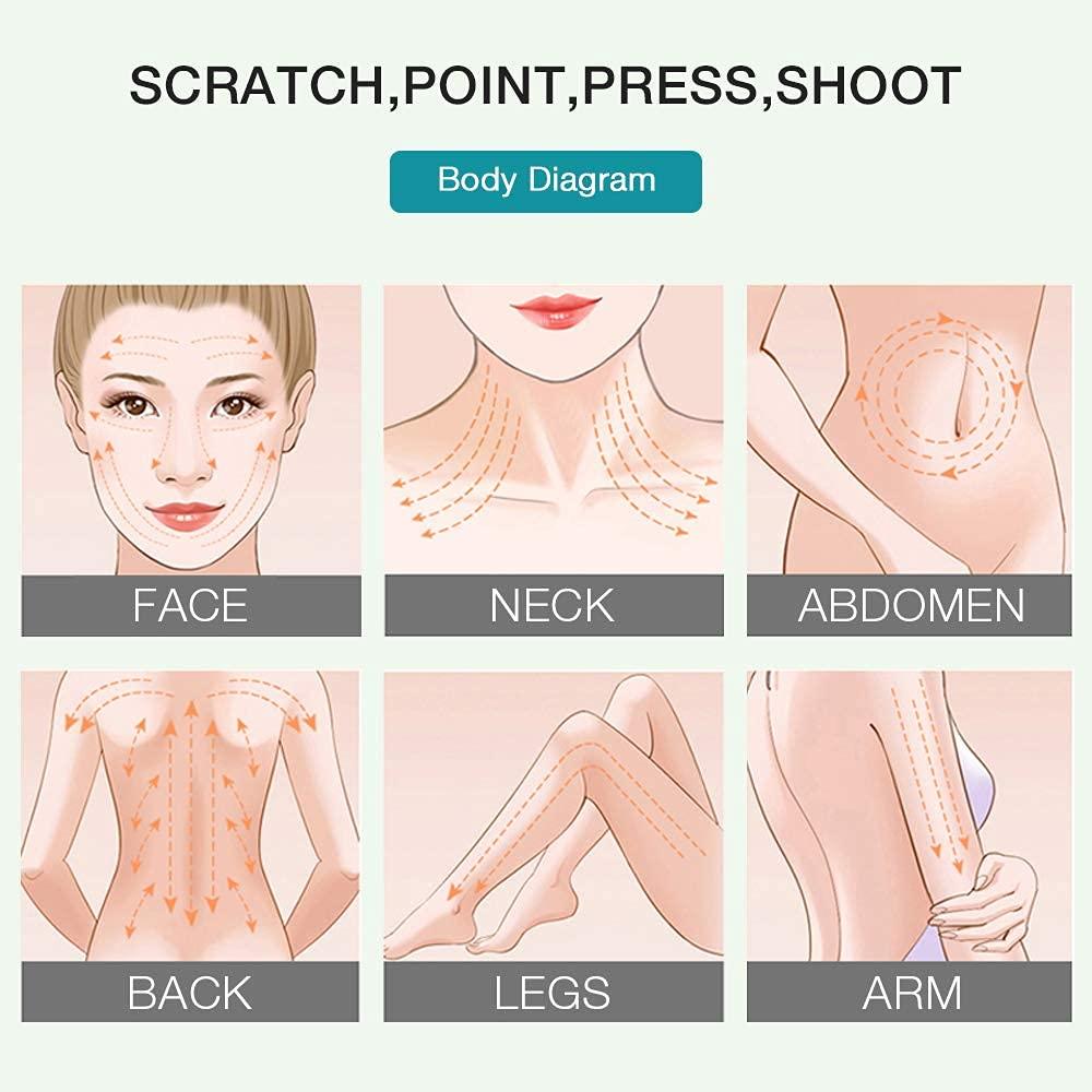 SEI REGINA Sei Regina Rose Quartz Wing Shape Gua Sha Natural Jade Stone Guasha Board for SPA Acupuncture Therapy Trigger Point Treatment, Gua Sha Scraping Massage Tool