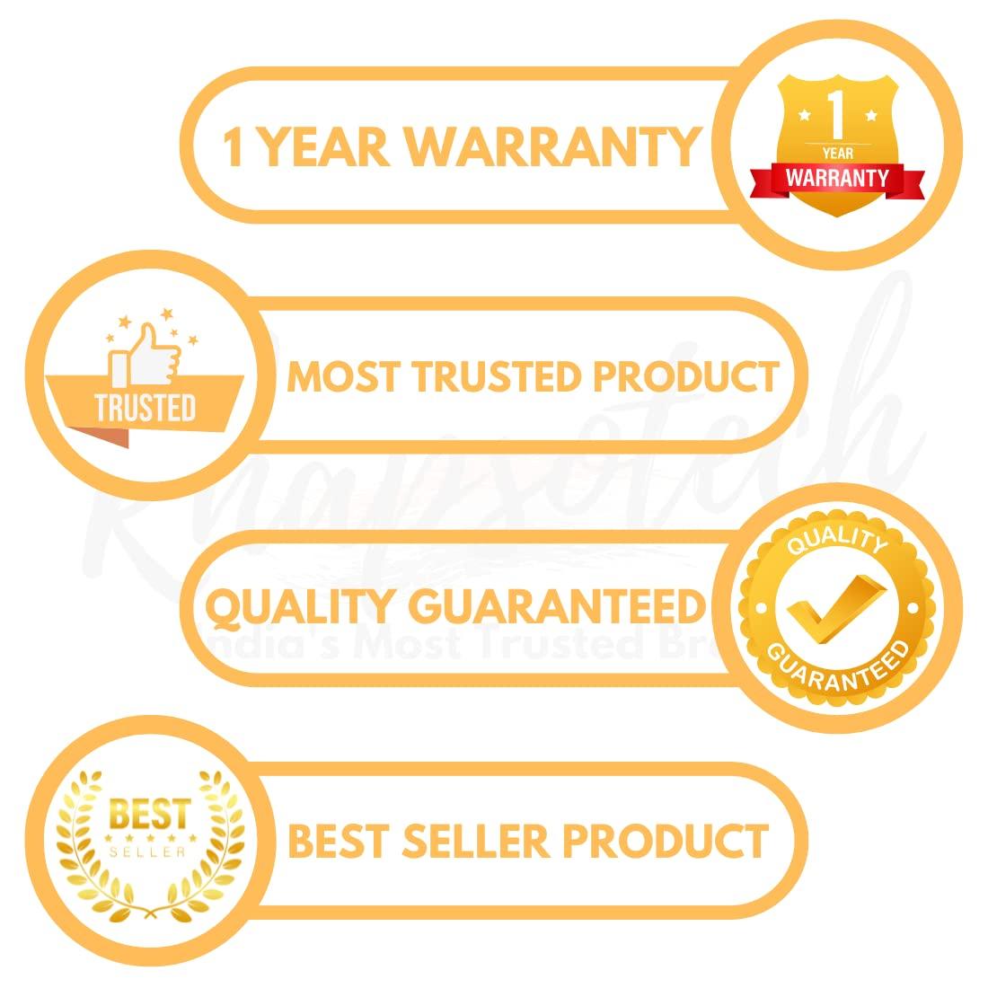 RHAPSOTECH Rhapsotech Wax Heater for Waxing | Wax Machine for Waxing with Auto Cut-Off Feature | Wax Heater for Waxing for Women | Automatic Wax Heater | (Cream)