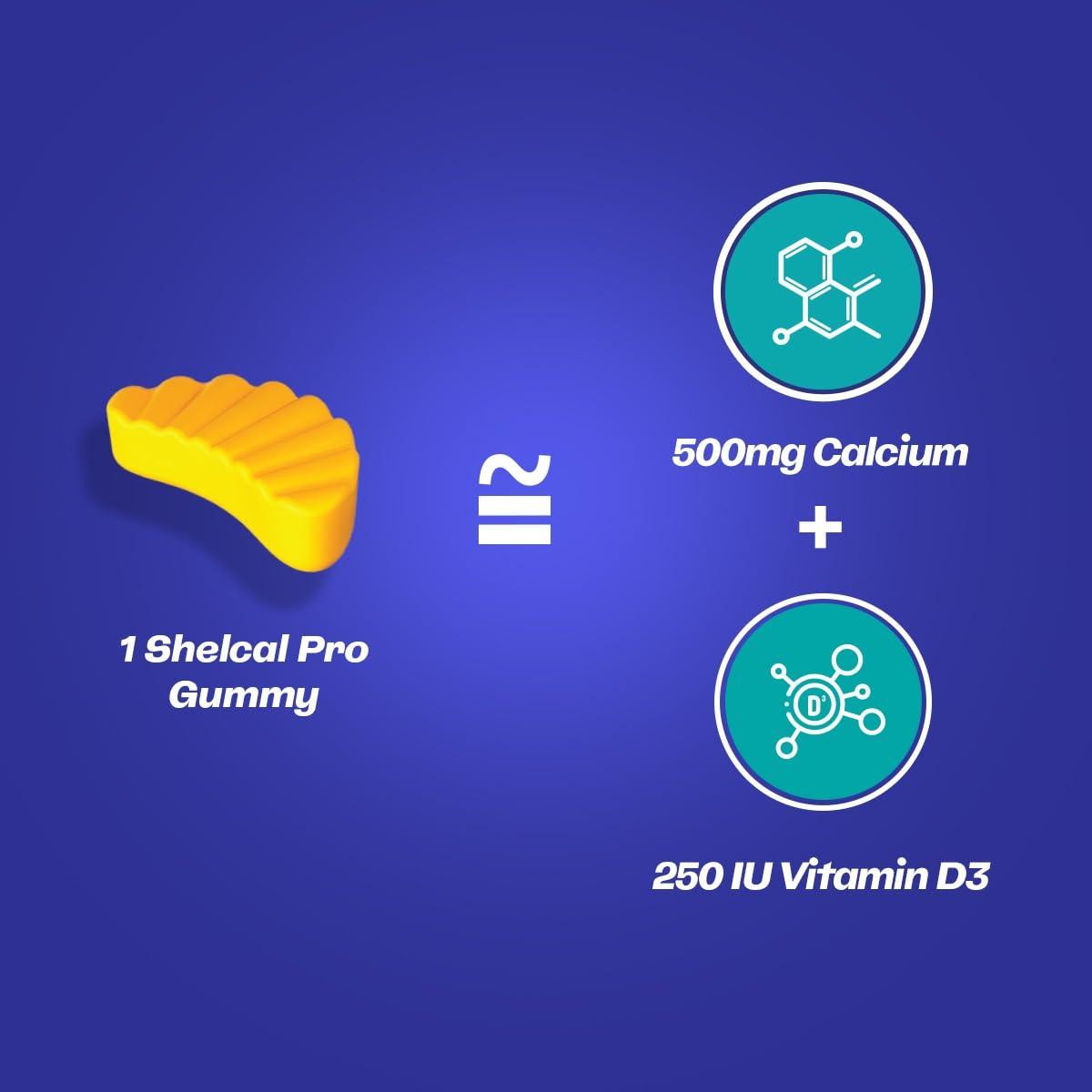 Torrent Torrent Shelcal Pro Calcium&Vitamin D3 Sugar Free Gummies|Supports Strong Bones&Joint| Lemon&Orange&Mixed Berries Flavours(30 Gummies)X Pack Of 6