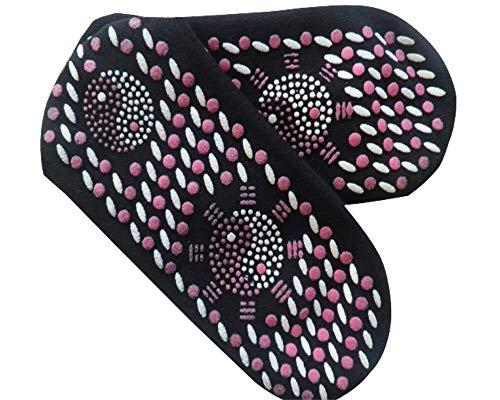 wowobjects WowObjects 1Pc Self-Heating Health Care Socks Tourmaline Magnetic Therapy Comfortable and Breathable Massager& Color: Red