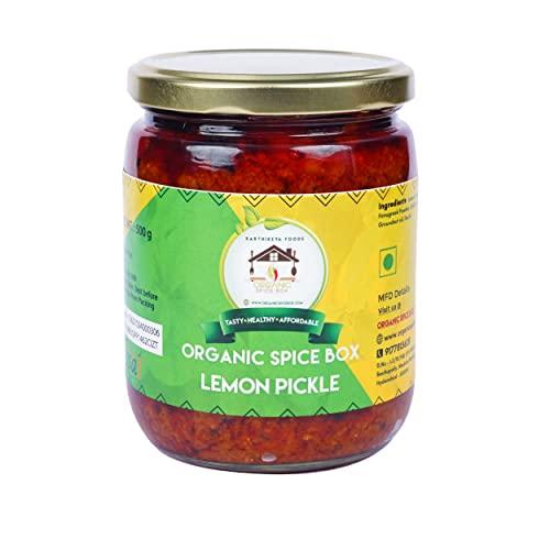 OSB Organic Spice Box Home Made Lemon Pickle Without Preservatives 500 Grams