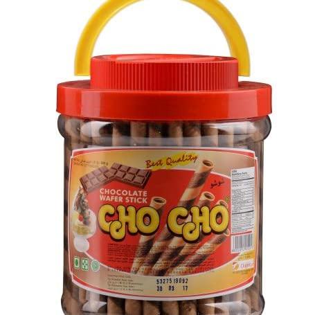 Generic PT Dolphin Chocolate Wafer Roll Sticks Filled With Milk Chocolate 550g Jar