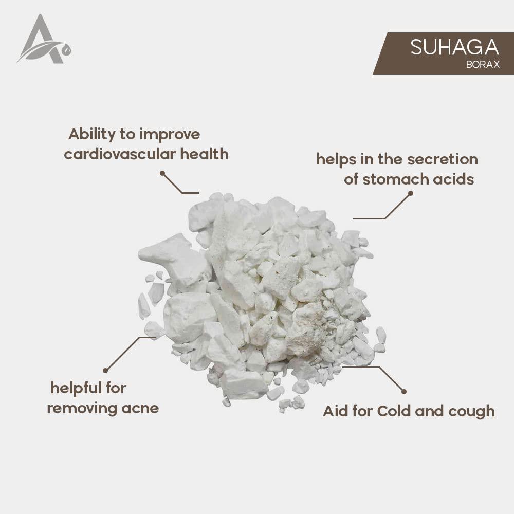 Desi Jadi Buti Desi Jadi Buti Suhaga | Borax | Tankan Bhasma,(900 Gram)