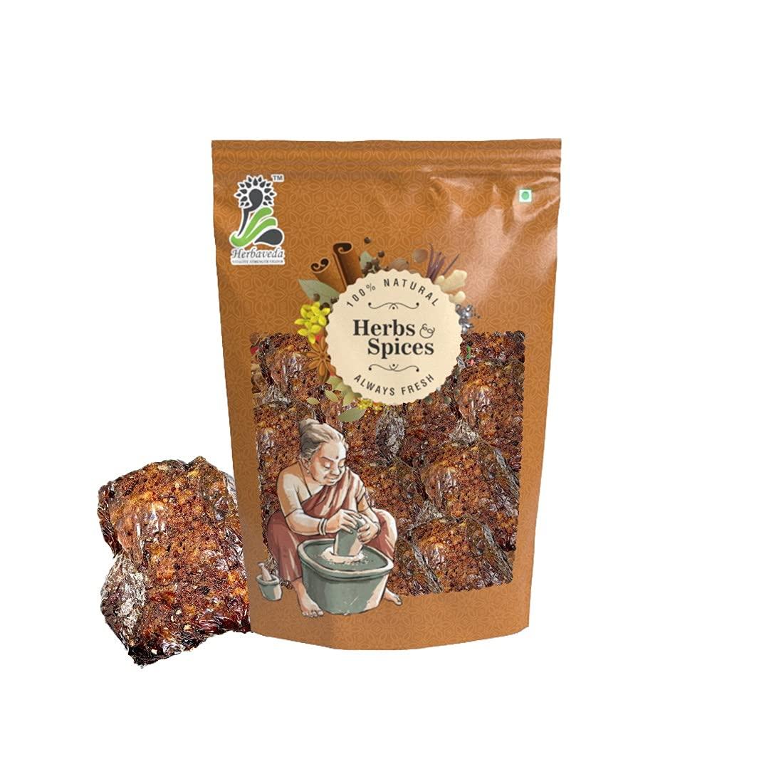 LEANBEING Herbaveda- Gond chuara 100g | Dates gum | khajoor gond | Gond chuhara