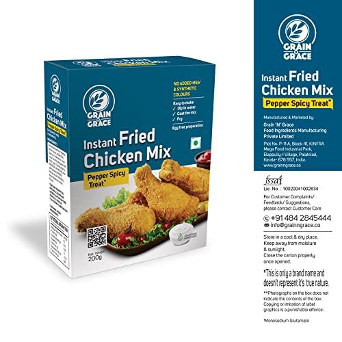 Grain N Grace Grain n Grace Instant Fried Chicken Mix - Pepper Spicy Treat (200g)