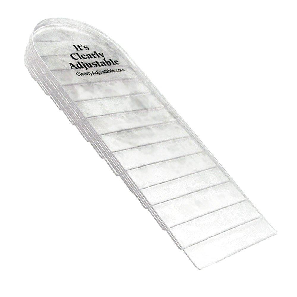 Clearly Adjustable G&W Heel Lift - Clearly Adjustable - Large - Men 9-1/2 up, Women 10-1/2 up (70mm, 2-3/4\'\' wide) by Clearly Adjustable