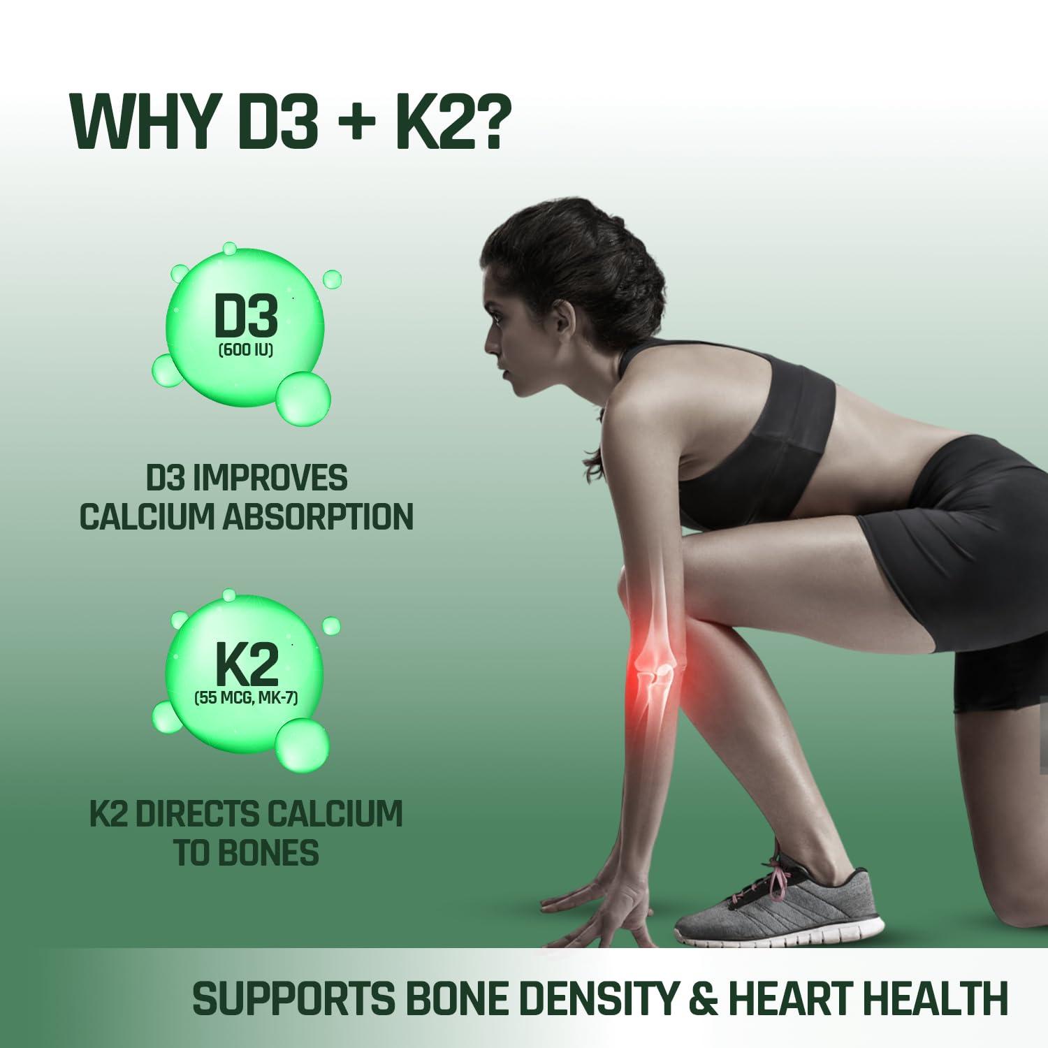 NATURALTEIN NATURALTEIN Vitamin K2+D3 (60 Tablets)