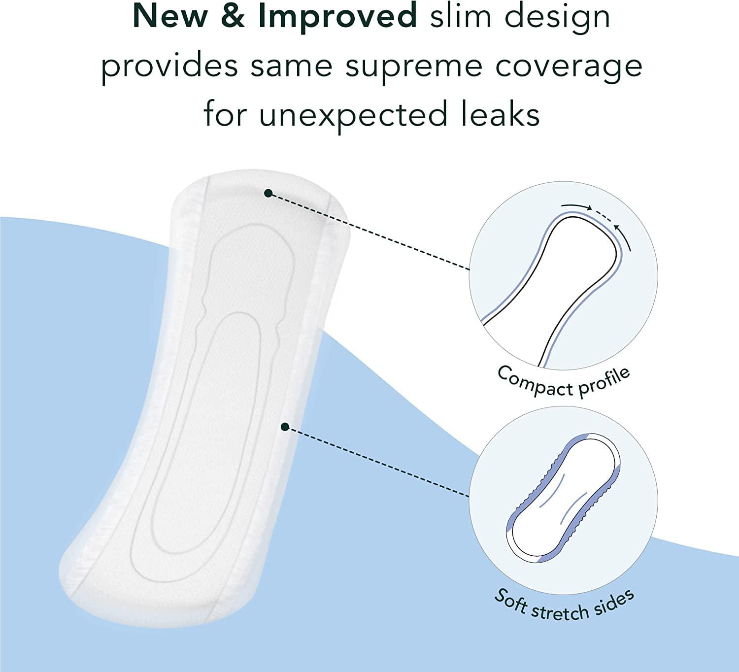 Tinkle Tinkle Eco-Luxe Large Panty Liners Without Wings For Women Daily Use, Large Size, 155 mm 240 Eco Friendly Panty liners In Pack Of 4, Infused Anion Chip, Protection During Pregnancy Discharge And Spotting, Hygienic, Untouched, Individually Wrapped, Tr