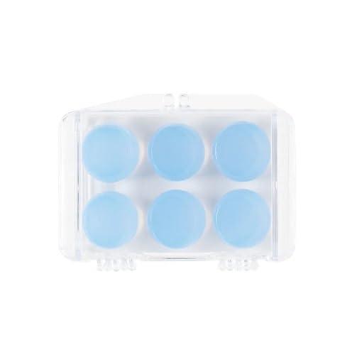 BioEars BioEars 3 Pair Soft Silicone EarPlugs, Bio Ears, 3 Pair (Pack of 3) Sound Reducing ear Plugs, for Sleep, Study, Meditation, Swim, Reusable, Carry Case, With Activ Aloe