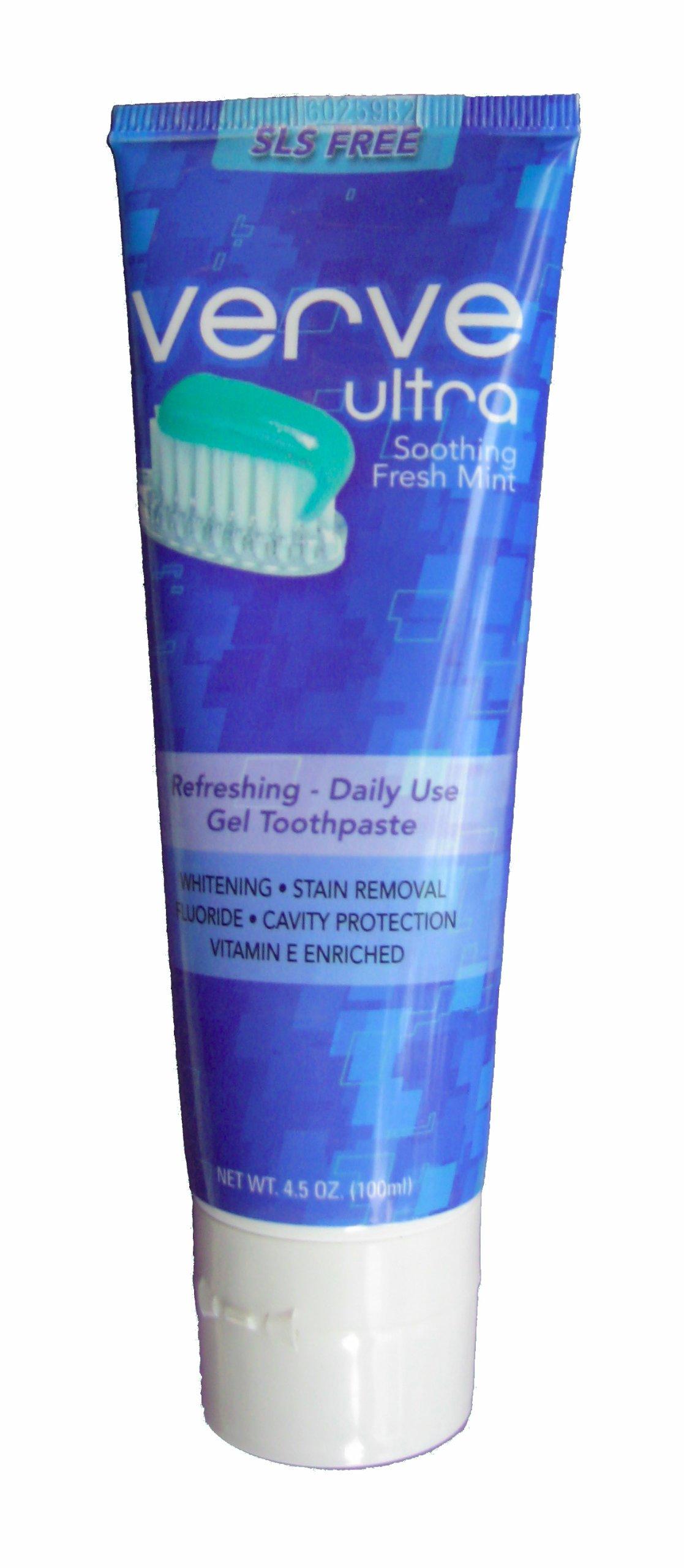 Verve Verve Ultra SLS-Free Toothpaste with Fluoride, 4.5 oz.