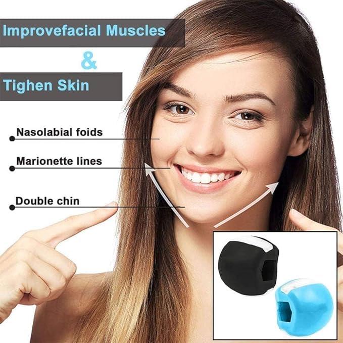 OXYBREEZE OxyBreeze Breathing Trainer with Jaw Trainer | Enhance Lung Capacity & Respiratory Fitness | Improve Your Jaw | Portable Deep Inhalation & Expiratory Muscle Exerciser | Food Grade Silicone for Safe