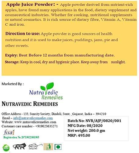 Generic Apple Juice Powder (200 Grams)