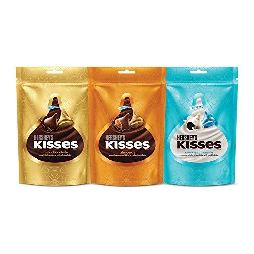 Hershey's Kisses Hershey's Kisses Almonds Chocolate, 33.6g (Pack of 8)