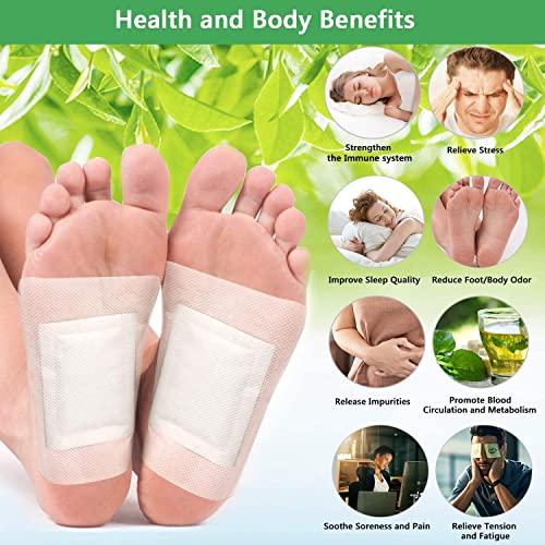 FI FIDROXIMPERIA FI Herbal Foot Pads | Ginger Foot Pads for Your Good Feet | Foot and Body Care | Apply, Sleep & Feel Better | All Natural & Premium Ingredients for Best Combination & Results (30 Count (Pack of 3))