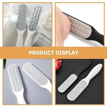 Agabani Agabani Foot Grinder To Dead Skin Pedicure Foot Sole Stone Scrub Foot, Feet Rasp Professional Scrubber for Fee, Foot Board Jelly Spa Pedicure Packs BLACK