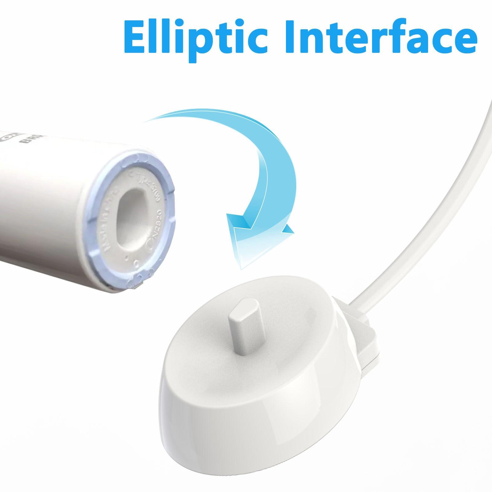 HOUTQPLE Oral B Charger for Electric Toothbrush Replacement Charger Base, Oral B Braun Charger for Oral B Pro 1000 2000 2500 3000 3709 3728 3757 5000 7000 7500/Genius/IO Series 3 4 5 6- Inductive Power Cord