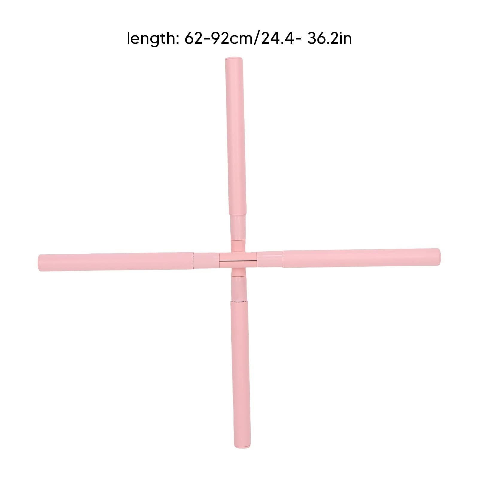 CURLEE Posture Stretching Stick, Yoga Sticks Humpback Correction Open Shoulder Adjustable for Posture