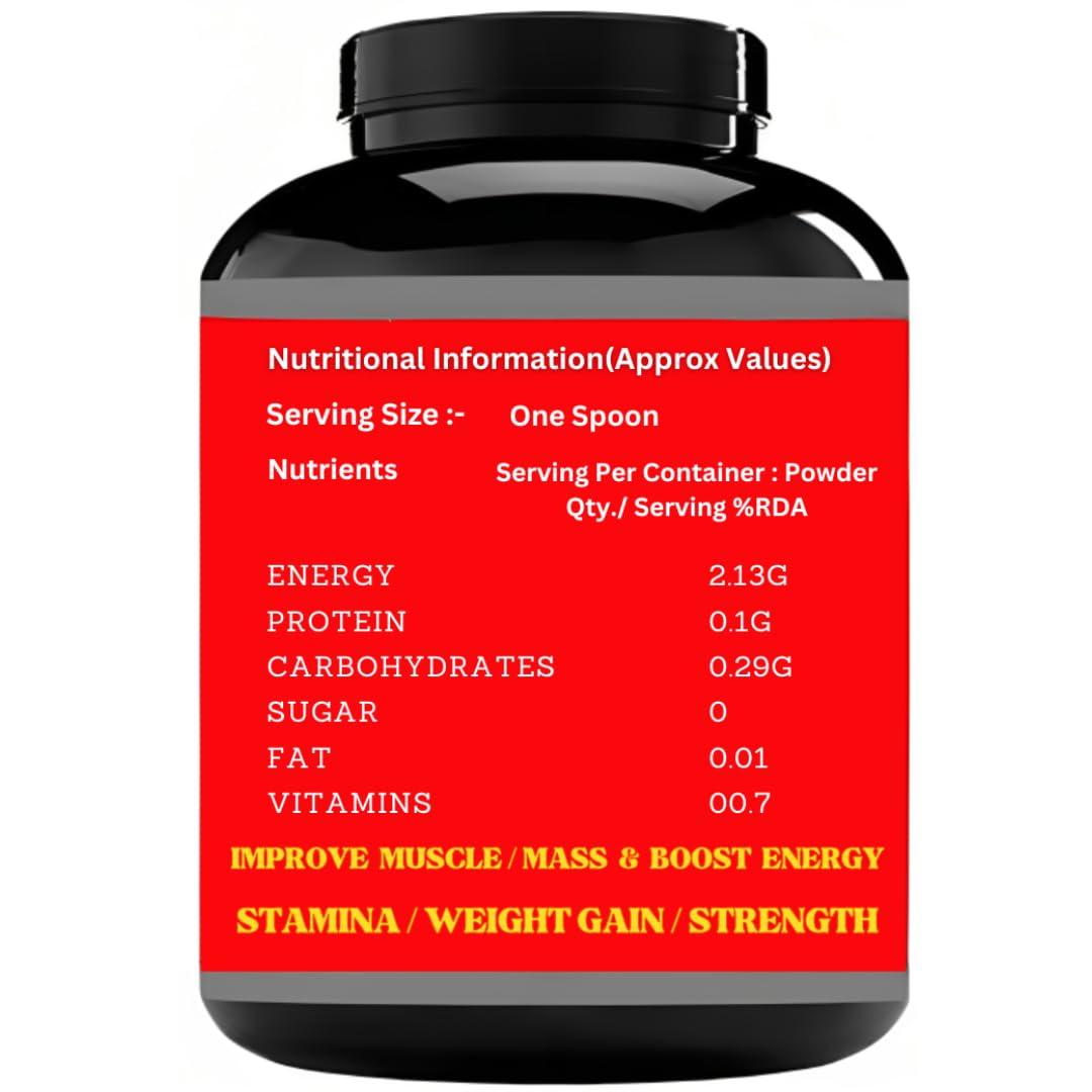 Generic Muscle Gainer Powder | High Protein High Calorie [Lean Weight Gainer Supplement] - Vanilla flavour -Pack of 1 |500g powder