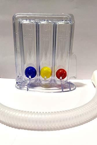 PSW PAL Deep Breathing Lung Exerciser 3-Chamber Incentive Spirometer