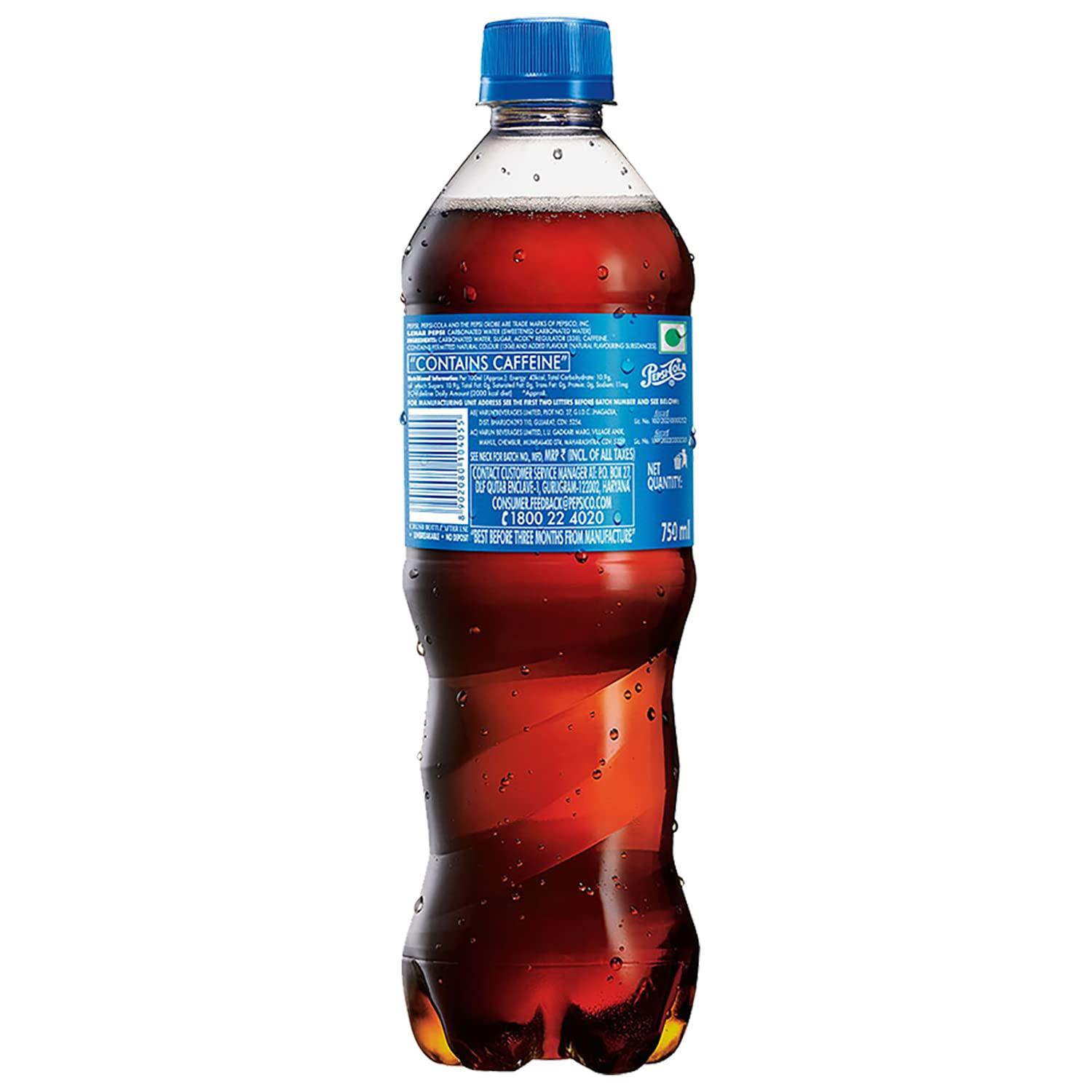 Pepsi Pepsi Soft Drink, 750Ml Pet Bottle - Cola