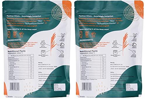 MILLET MANTRA MILLET MANTRA Crunchy Nutty Pack of 3 Dry Fruits High Protein Muesli Sugar Free Muesli, Muesli Fruit And Nuts | Mixed Dry Fruits & Nut, Almonds, Black Raisins Seedless | Muesli Sugar Free | Rich Breakfast Cereals